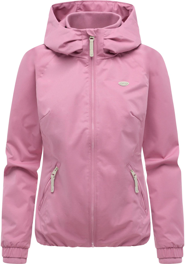 Ragwear Outdoorjacke »Dizzie Tech« mit Kapuze Wasserdichte Damen Übergangsjacke mit großer Kapuze