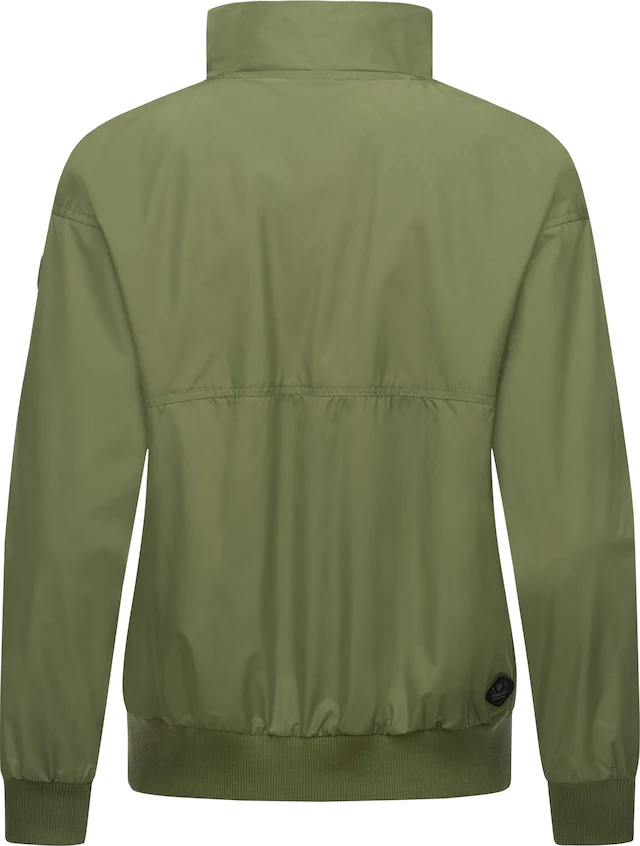 Ragwear Outdoorjacke »Goona« ohne Kapuze stylische, wasserdichte Übergangsjacke mit hohem Kragen