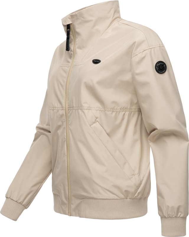 Ragwear Outdoorjacke »Goona« ohne Kapuze stylische, wasserdichte Übergangsjacke mit hohem Kragen