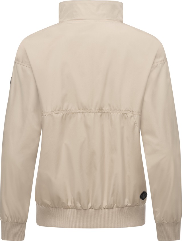 Ragwear Outdoorjacke »Goona« ohne Kapuze stylische, wasserdichte Übergangsjacke mit hohem Kragen