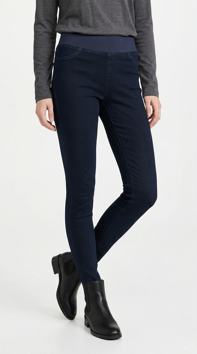 FREEQUENT Jeansjeggings »FQSHANTAL-PA-DENIM« mit extra breitem elastischem Bund