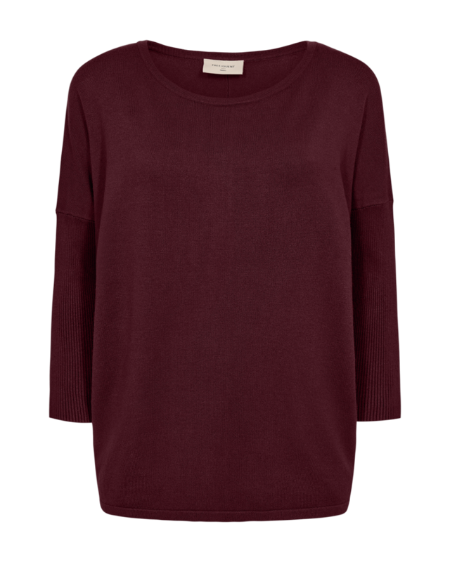 FREEQUENT Strickpullover »FQJONE-PU« mit 3/4 Armen