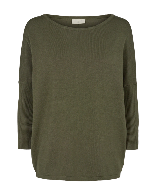 FREEQUENT Strickpullover »FQJONE-PU« mit 3/4 Armen