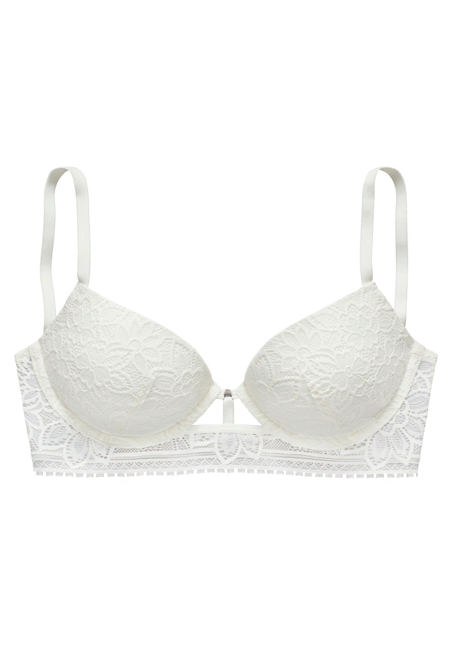 LASCANA Push-up-BH mit Bügel aus floraler Jacquardspitze, sexy Dessous