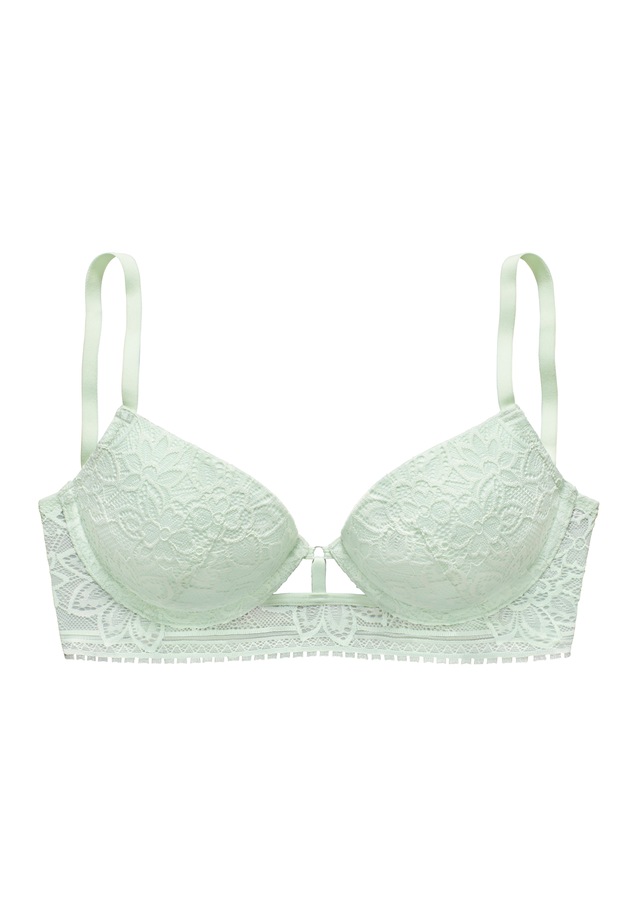 LASCANA Push-up-BH mit Bügel aus floraler Jacquardspitze, sexy Dessous