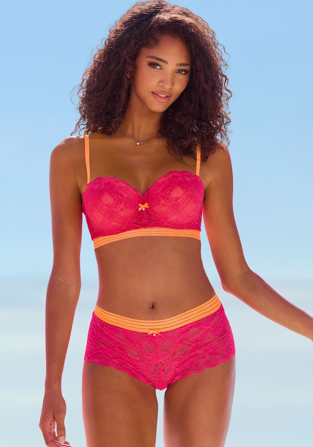 Vivance Push-up-BH mit Bügel und mit 4 Tragevarianten, Multiway-BH, Dessous