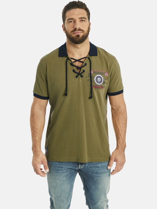 Jan Vanderstorm Poloshirt »Doppelpack Poloshirt ELJAR«