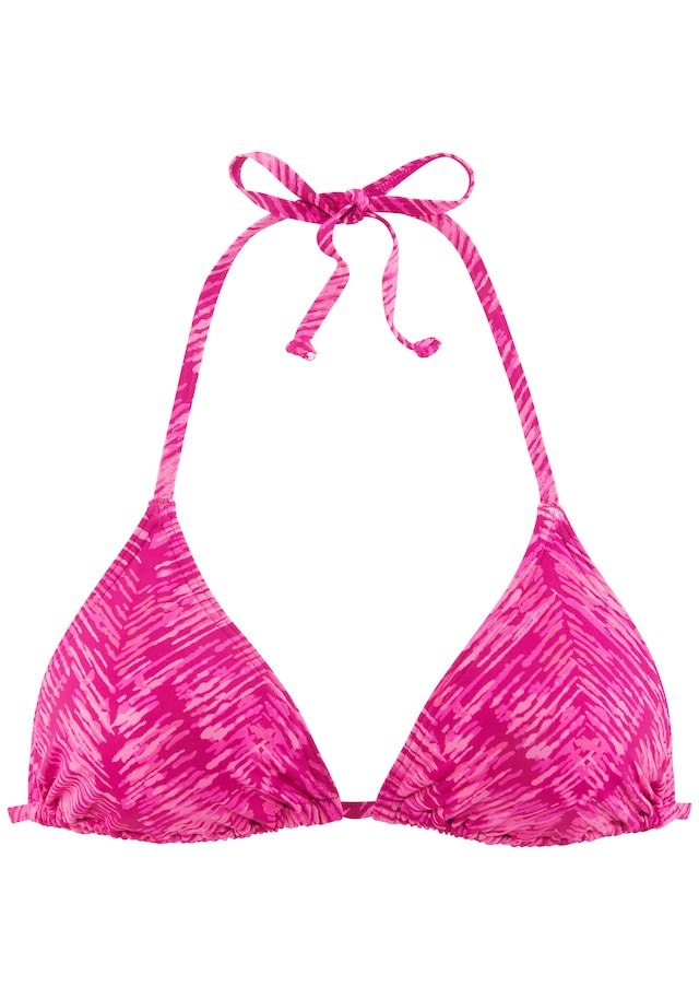 JETTE Triangel-Bikini-Top »Floretta« in Ton in Ton-Harmonie