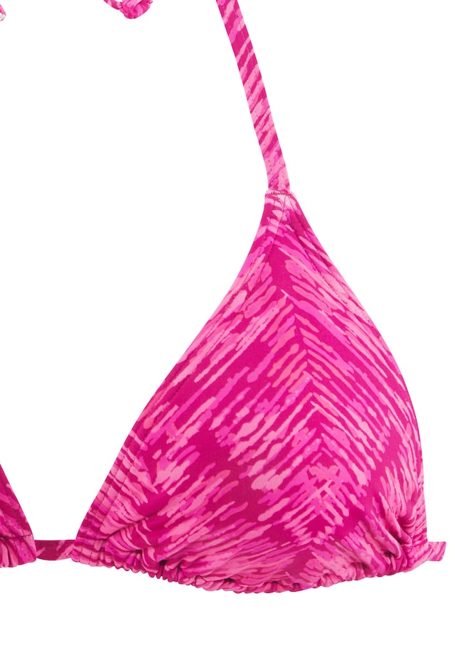 JETTE Triangel-Bikini-Top »Floretta« in Ton in Ton-Harmonie