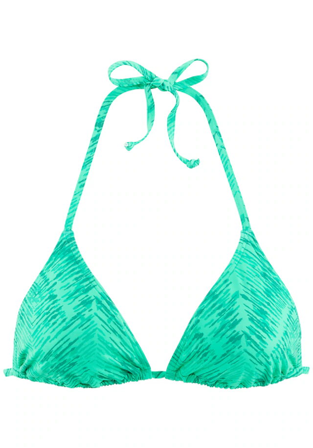 JETTE Triangel-Bikini-Top »Floretta« in Ton in Ton-Harmonie