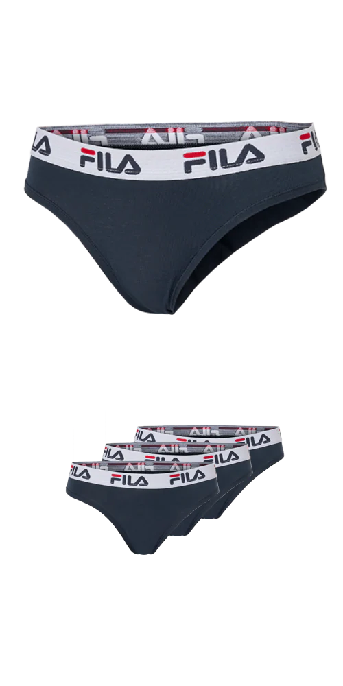 Fila Brasilslip »WOMAN BRAZILIAN SLIP« mit elastischem Logobund