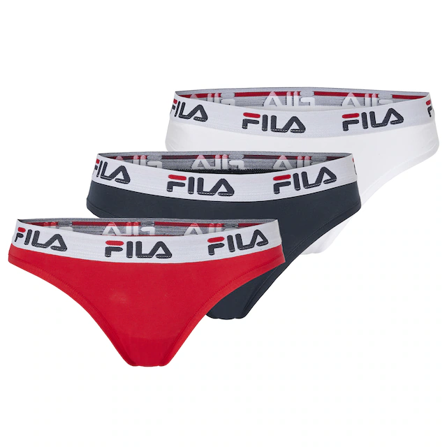 Fila Brasilslip »WOMAN BRAZILIAN SLIP« mit elastischem Logobund
