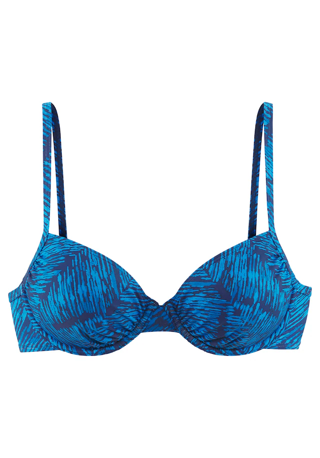 JETTE Bügel-Bikini-Top »Floretta« in Ton in Ton-Harmonie