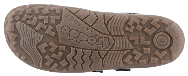 froddo® Barfußschuh »BAREFOOT TEX AUTUMN« Klettschuh, Winterstiefel mit TEX-Membrane