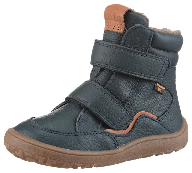 froddo® Barfußschuh »BAREFOOT TEX WINTER« Klettschuh, Winterstiefel mit TEX-Membrane