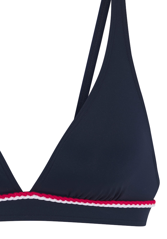 s.Oliver Triangel-Bikini-Top »Junis« mit geflochtener Kordel