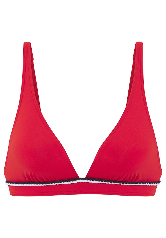 s.Oliver Triangel-Bikini-Top »Junis« mit geflochtener Kordel
