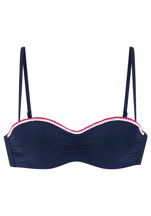s.Oliver Bügel-Bandeau-Bikini-Top »Junis« mit geflochtenen Details