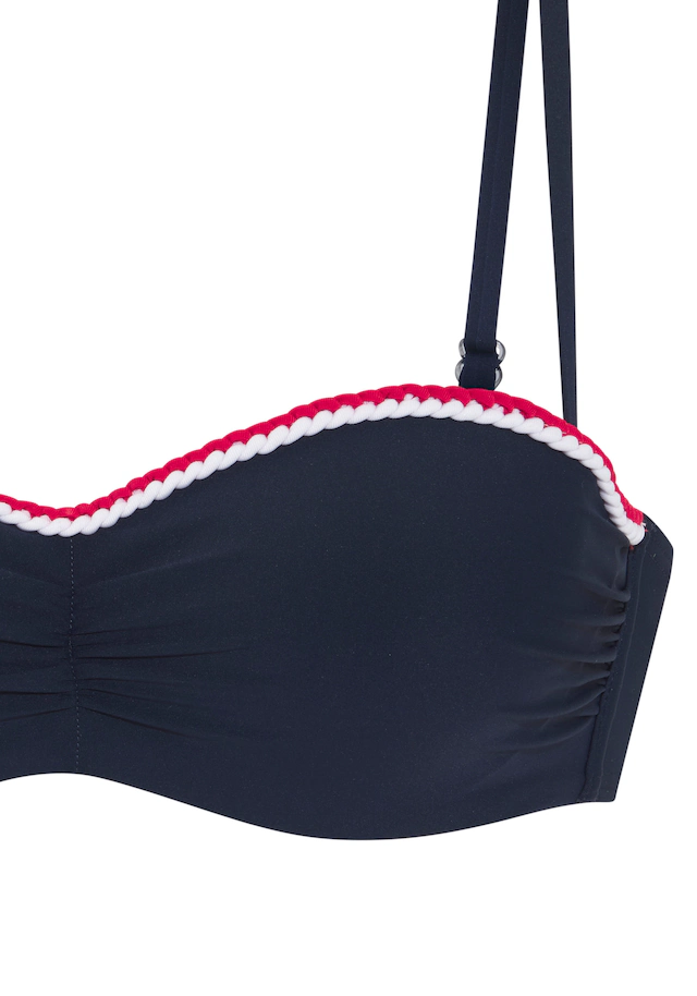 s.Oliver Bügel-Bandeau-Bikini-Top »Junis« mit geflochtenen Details