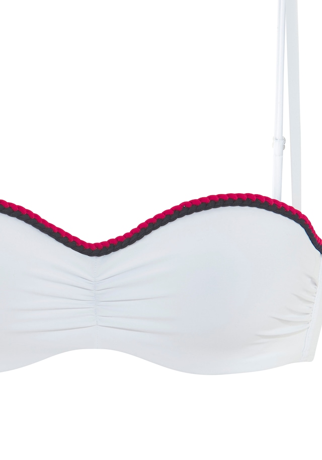 s.Oliver Bügel-Bandeau-Bikini-Top »Junis« mit geflochtenen Details