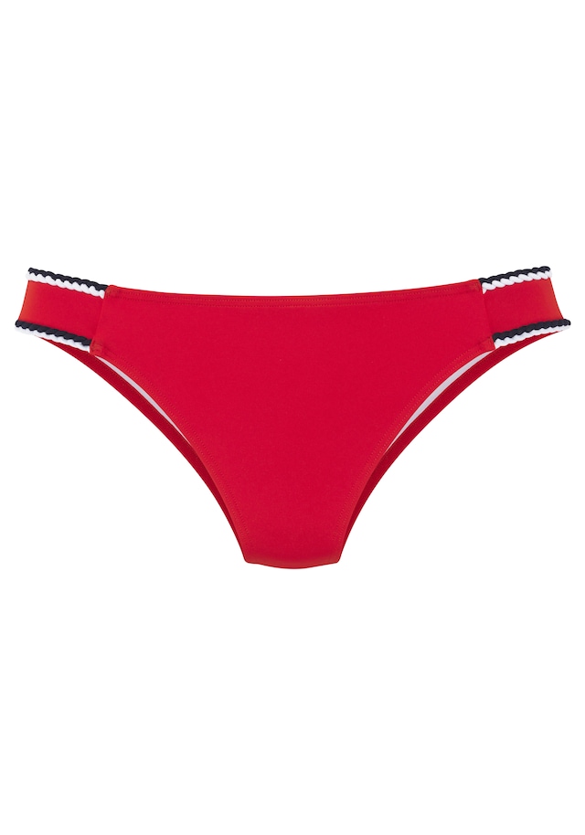 s.Oliver Bikini-Hose »Junis« mit geflochtenen Details