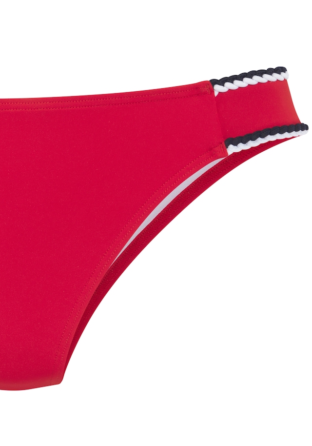 s.Oliver Bikini-Hose »Junis« mit geflochtenen Details