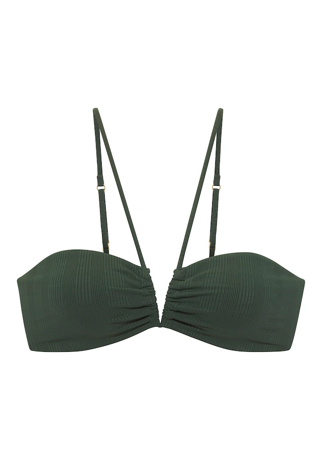 Copenhagen Studios Bandeau-Bikini-Top »Nela« mit V-förmigem Cut-Out vorn