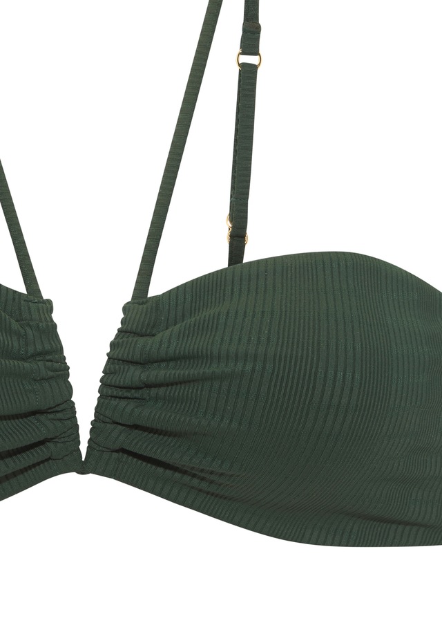 Copenhagen Studios Bandeau-Bikini-Top »Nela« mit V-förmigem Cut-Out vorn