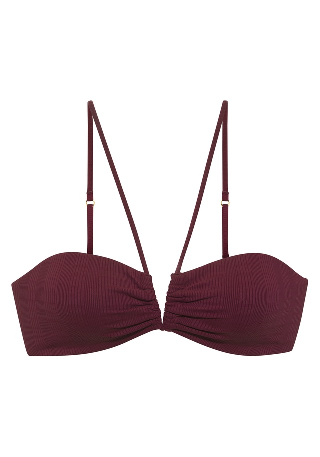 Copenhagen Studios Bandeau-Bikini-Top »Nela« mit V-förmigem Cut-Out vorn