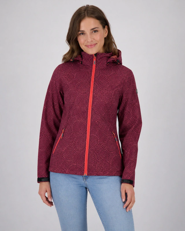LPO Funktionsjacke »Funktionsjacke Shelby – X-TEC-Membran mit 8.000 mm Wassersäule« mit Kapuze leichte Funktionsjacke mit abnehmbarer Kapuze