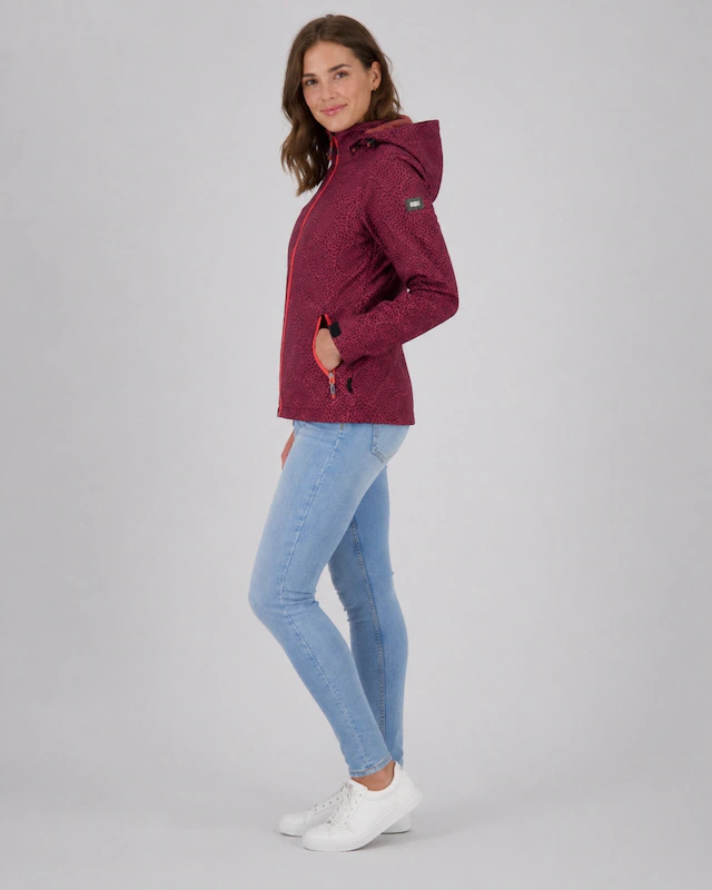 LPO Funktionsjacke »Funktionsjacke Shelby – X-TEC-Membran mit 8.000 mm Wassersäule« mit Kapuze leichte Funktionsjacke mit abnehmbarer Kapuze