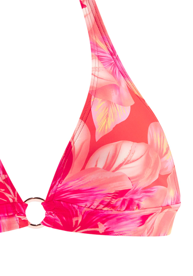 s.Oliver Triangel-Bikini-Top »Jayce« mit goldfarbigen Zierring