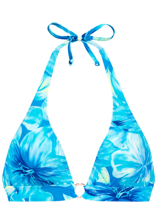 s.Oliver Triangel-Bikini-Top »Jayce« mit goldfarbigen Zierring