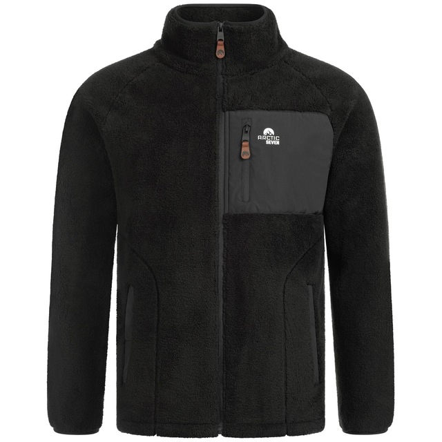 Arctic Seven Fleecejacke »ASAdvenio« Aus hochwertigem Sherpa-Fleece