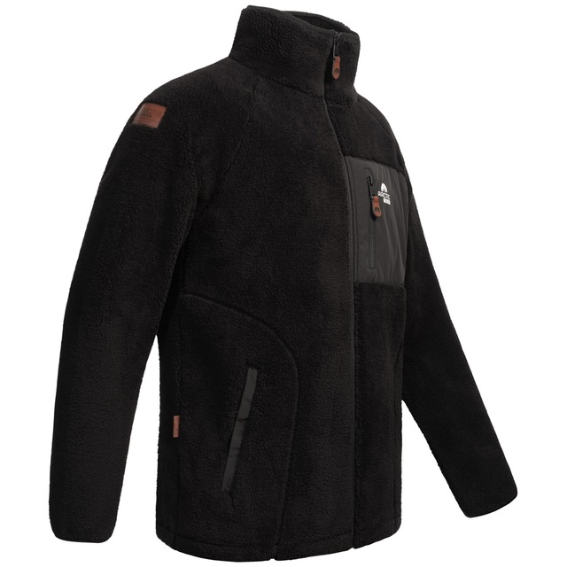 Arctic Seven Fleecejacke »ASAdvenio« Aus hochwertigem Sherpa-Fleece