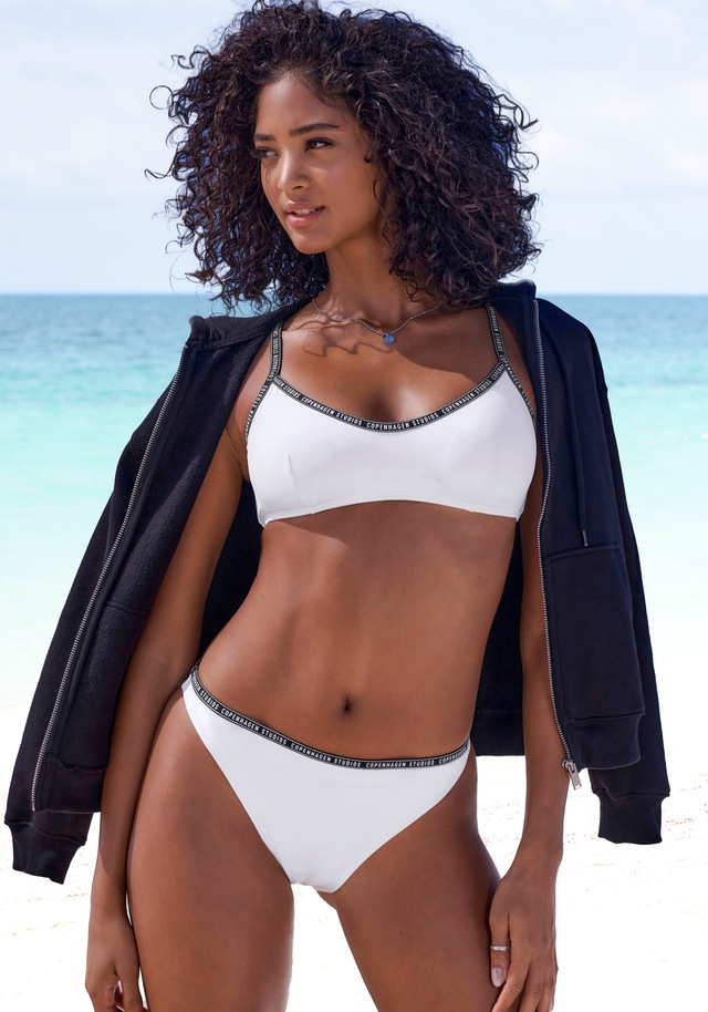 Copenhagen Studios Bustier-Bikini-Top »Cody« mit Markenbranding