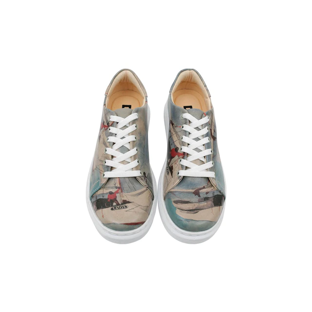 DOGO Plateausneaker »Myra Low-Top Sneaker Smell The Flowers Damen Sneaker, Myra« Handgefertigt