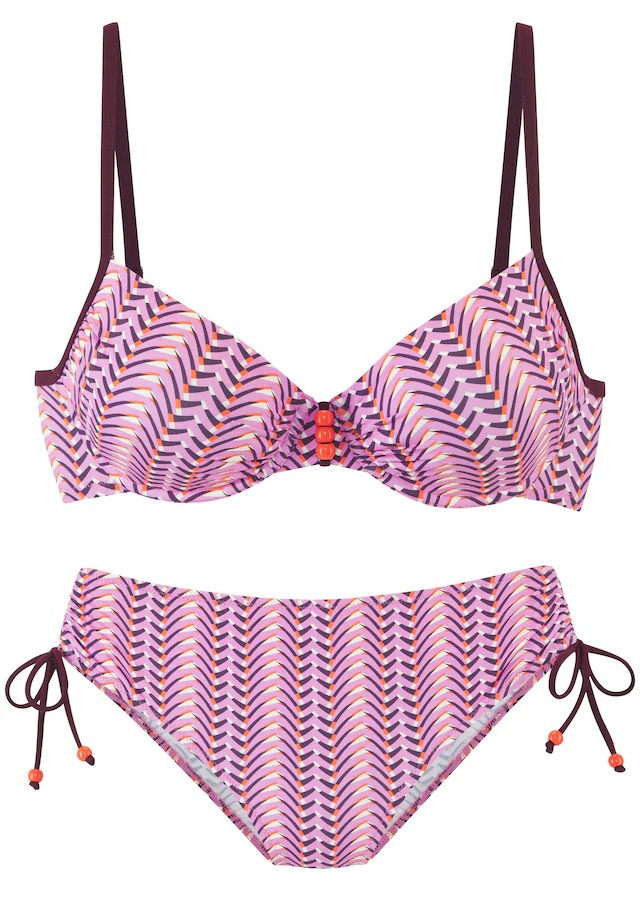 Vivance Bügel-Bikini mit Zierperlen