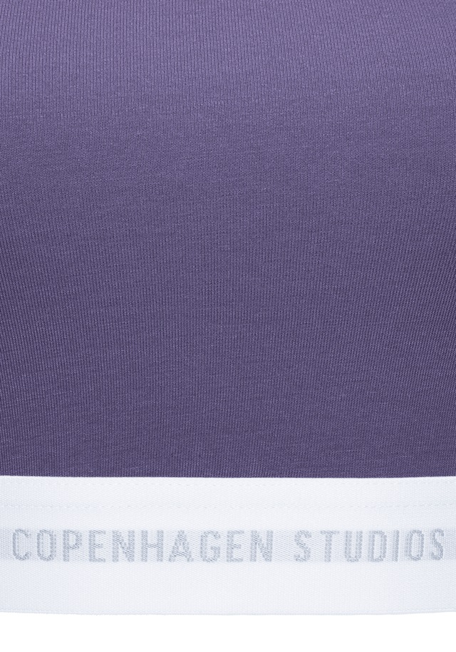 Copenhagen Studios Bustier mit weichem Logobund und aus elastischer Baumwoll-Modal-Qualität