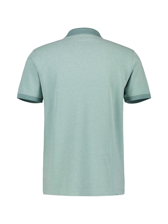 LERROS Poloshirt »Poloshirt in Melange Optik«