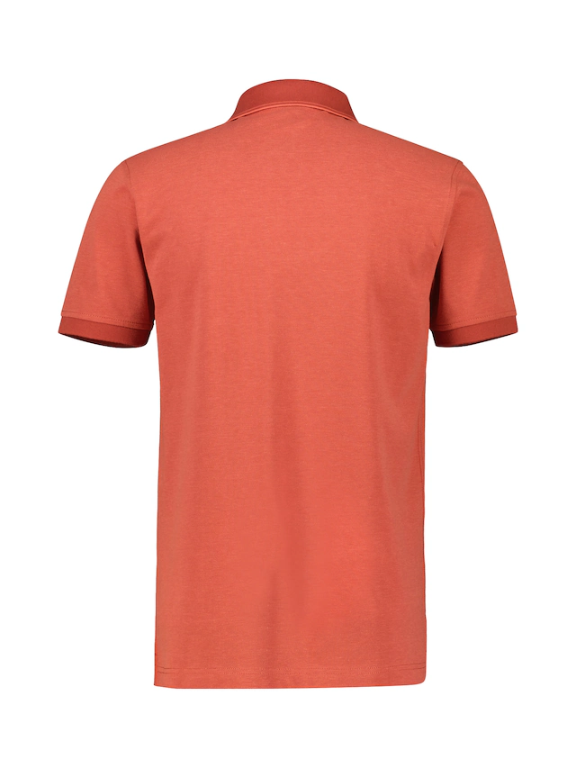 LERROS Poloshirt »Poloshirt in Melange Optik«