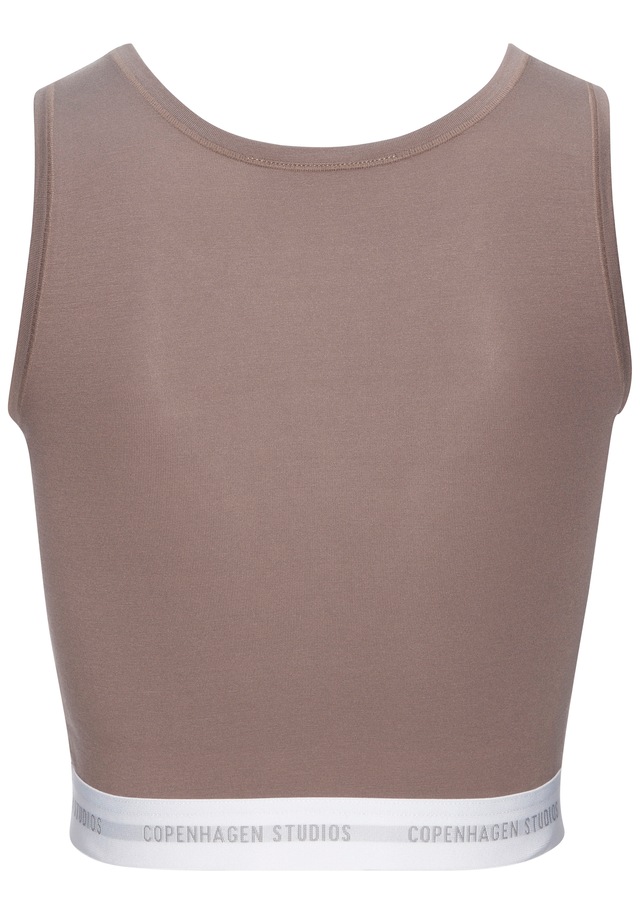 Copenhagen Studios Achseltop mit weichem Logobund und aus elastischer Baumwoll-Modal-Qualität