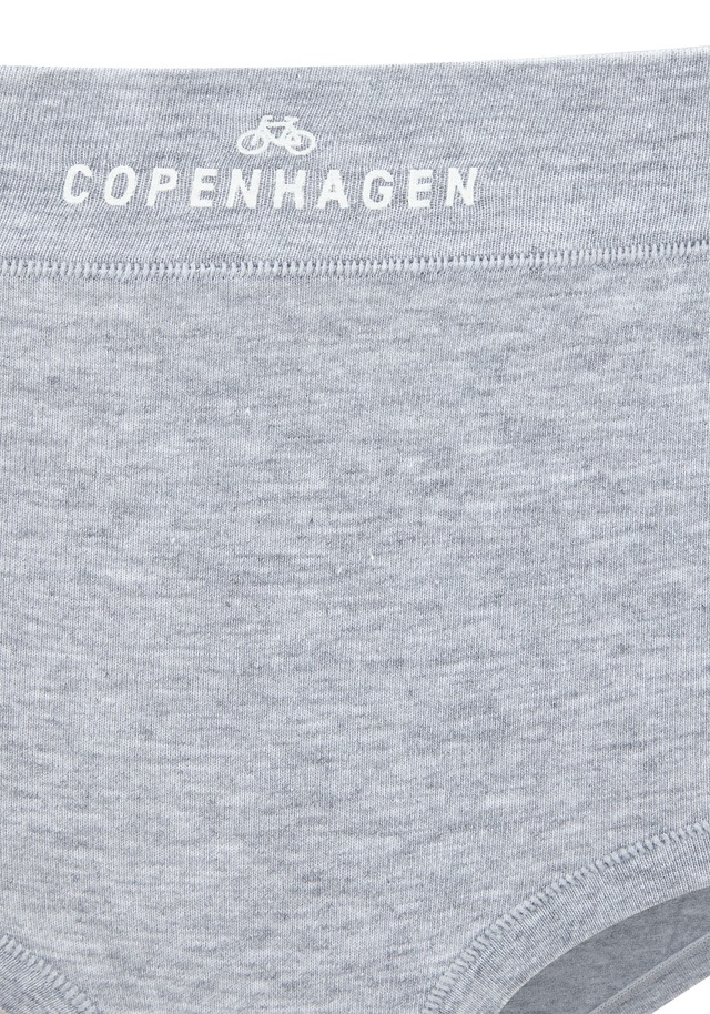 Copenhagen Studios Panty »mit Logodruck am Bund« 3er-Pack, aus softer Bio-Baumwollqualität