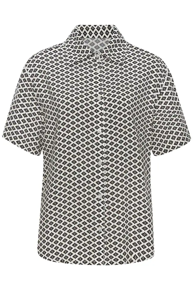 LASCANA Pyjamaoberteil mit edlem Allover-Druck