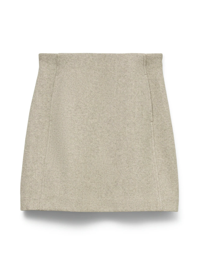 Vero Moda Minirock »VMFORTUNEALLISON HW SHORT SKIRT GA NOOS« Kunstfaser