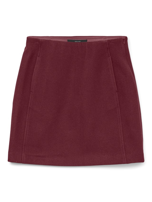 Vero Moda Minirock »VMFORTUNEALLISON HW SHORT SKIRT GA NOOS« Kunstfaser