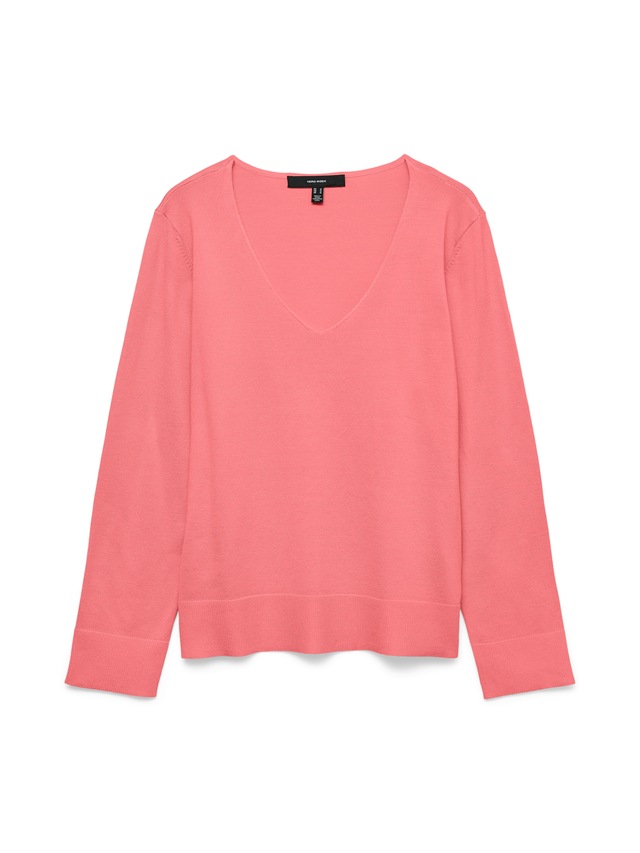 Vero Moda Strickpullover »VMSILJE LS V-NECK PULLOVER GA NOOS«