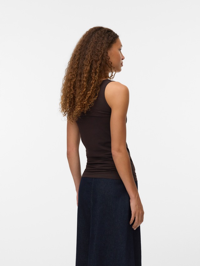 Vero Moda Tanktop »VMLULU LONG TANK TOP JRS GA NOOS« Baumwollmischung, regular fit