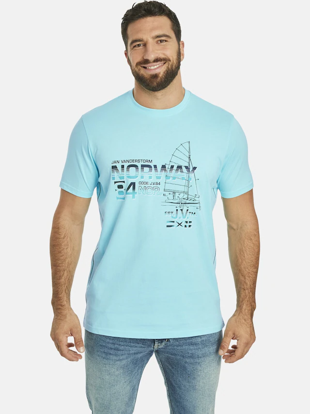 Jan Vanderstorm Rundhalsshirt »T-Shirt EILI«