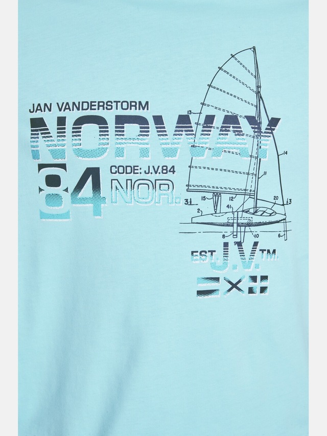Jan Vanderstorm Rundhalsshirt »T-Shirt EILI«